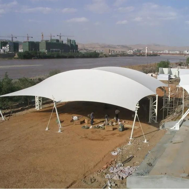 滨海县膜结构汽车棚